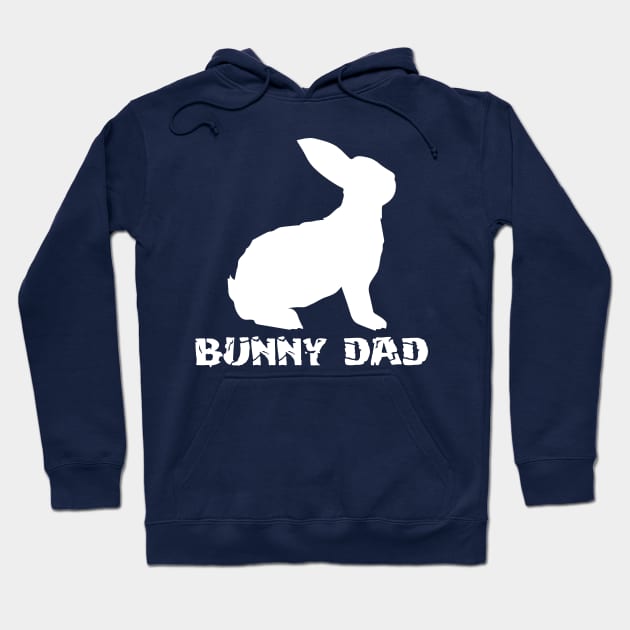 bunny dad Hoodie by youki